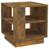 thumbnail of Mesa de centro madera de ingeniería roble ahumado 40x40x43 cm
