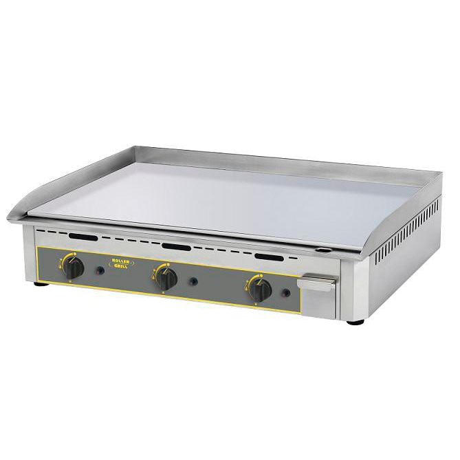 Roller Grill Plaque à snacker gaz 90 inox, 9600W