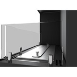 thumbnail of Camino a bioetanolo biocamino da parete incasso ad angolo MESSINA90 DX L90 x H45 x P24 con vetro