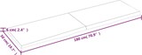 thumbnail of vidaXL Waschtischplatte Hellbraun 180x50x(2-6) cm Massivholz Behandelt
