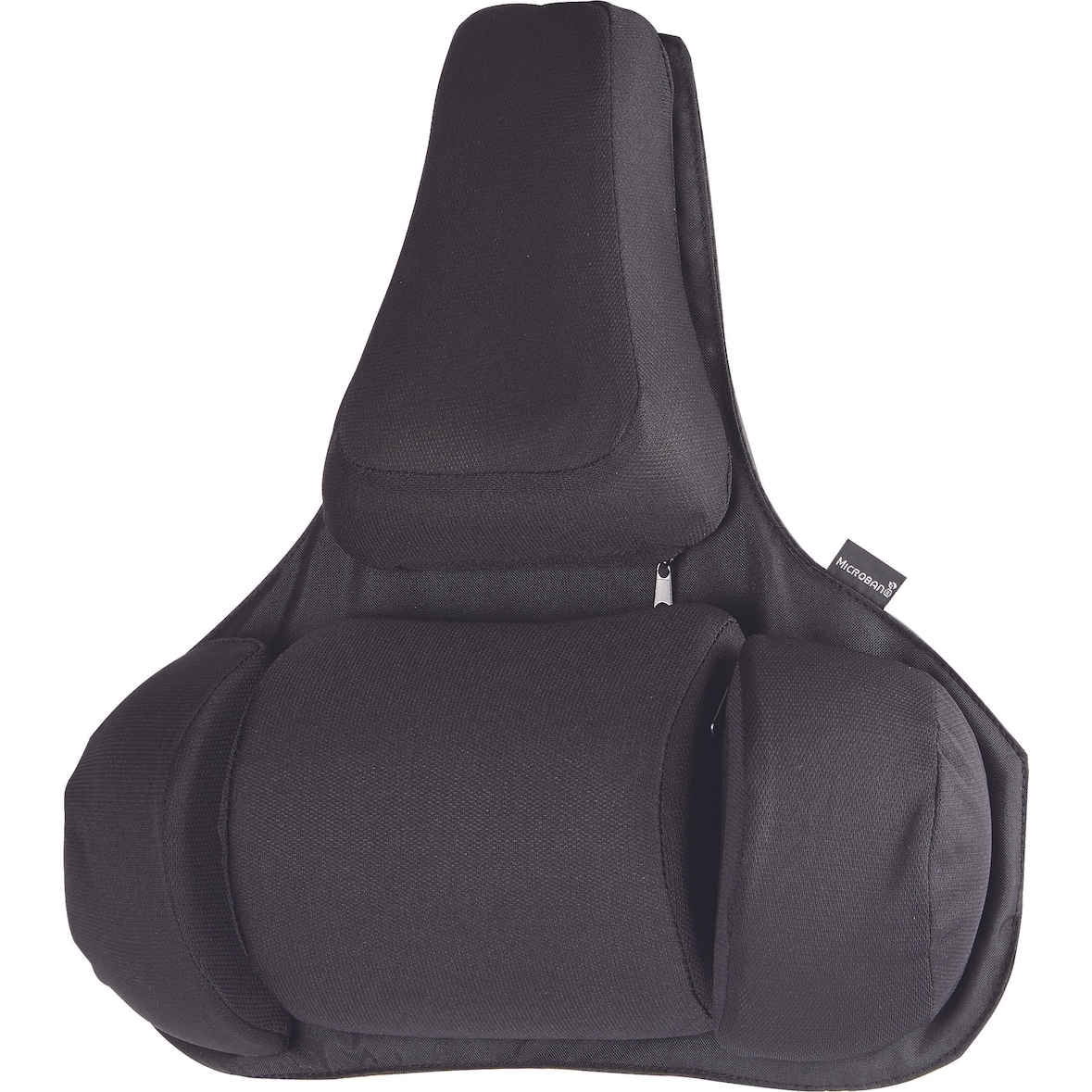 Fellowes Respaldo lumbar Professional ergonómico de espuma con sección para columna, color negro