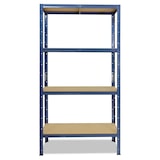 thumbnail of shelfplaza HOME 180x23x50 cm Schwerlastregal in blau mit 4 Böden und 175 kg Traglast pro Boden