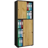 thumbnail of VCM Büroschrank Lona Anthrazit / Honig-Eiche