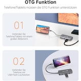 thumbnail of NOVOO USB-C Hub 4K@60Hz HDMI mit 8 Anschlüssen