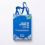 thumbnail of Benetton - Conjunto de cama 2Pc (capa de edredão 135X200Cm + fronha 80X80Cm) 140Gsm 100% Algodão Azul Unido em Verde Be