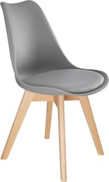 thumbnail of tectake Sillas de comedor FREDERIKKE - Juego de 6 gris/gris