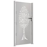 thumbnail of vidaXL Poort 105x180 cm boomontwerp cortenstaal