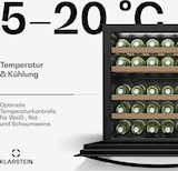 thumbnail of Klarstein Vinoline 30 Built-In Uno Weinschrank | 30 Flaschen | integrierbar | LED | leise Schwarz