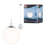 thumbnail of Paulmann Luminaire en suspension Globe IP44 E27   max. 20W Satiné#Chrome gradable 70895