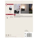 thumbnail of Paulmann Applique d'extérieur Tubs IP44 rond 105x175mmmax. 15W230VGris dépoli Métal#Matière plastique 94649