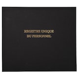 thumbnail of Registre unique du Personnel, 27x32 100p.