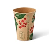 thumbnail of greenbox - Pappbecher Winter "Zweige" 300 ml / 12 oz, Ø 90 mm, ungebleicht, 1000 St.