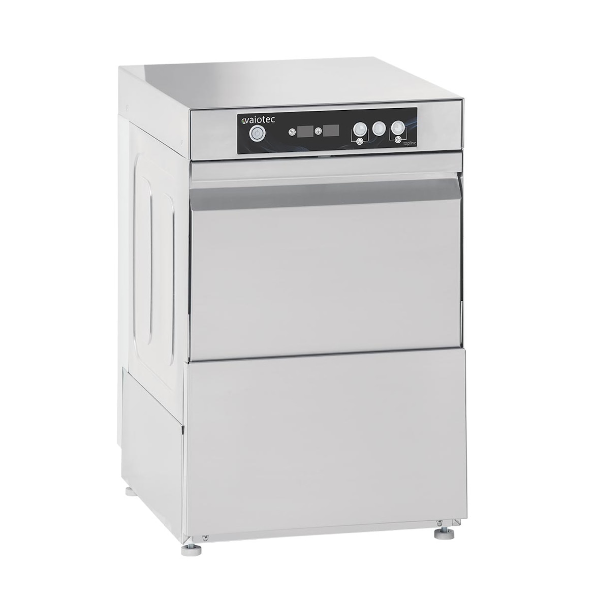 TOPLINE glazenwasmachine incl. ontkalker, spoelglansmiddeldispenser, vaatwasmiddeldispenser en afvoerpomp, 230 V, WDH 470 x 525 x 720 mm