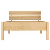 thumbnail of Metallfreies Einzelbett Esche Massivholz 120x200 Holzbett V-60.90-12K