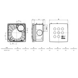 thumbnail of Schachtventilator Quadro Micro I UP Weiß 27
