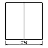thumbnail of Jung Tastensatz 2fach LC 402 TSA 222 LC402TSA222