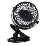 thumbnail of WellHome - Set di 4 ventilatori con clip 1200mAh colore Nero Ø13x17,5 cm