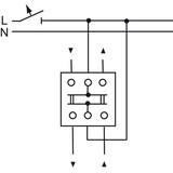 thumbnail of Busch-Jaeger Jalousieschalter 2712 SLW-53 2CKA001101A0916