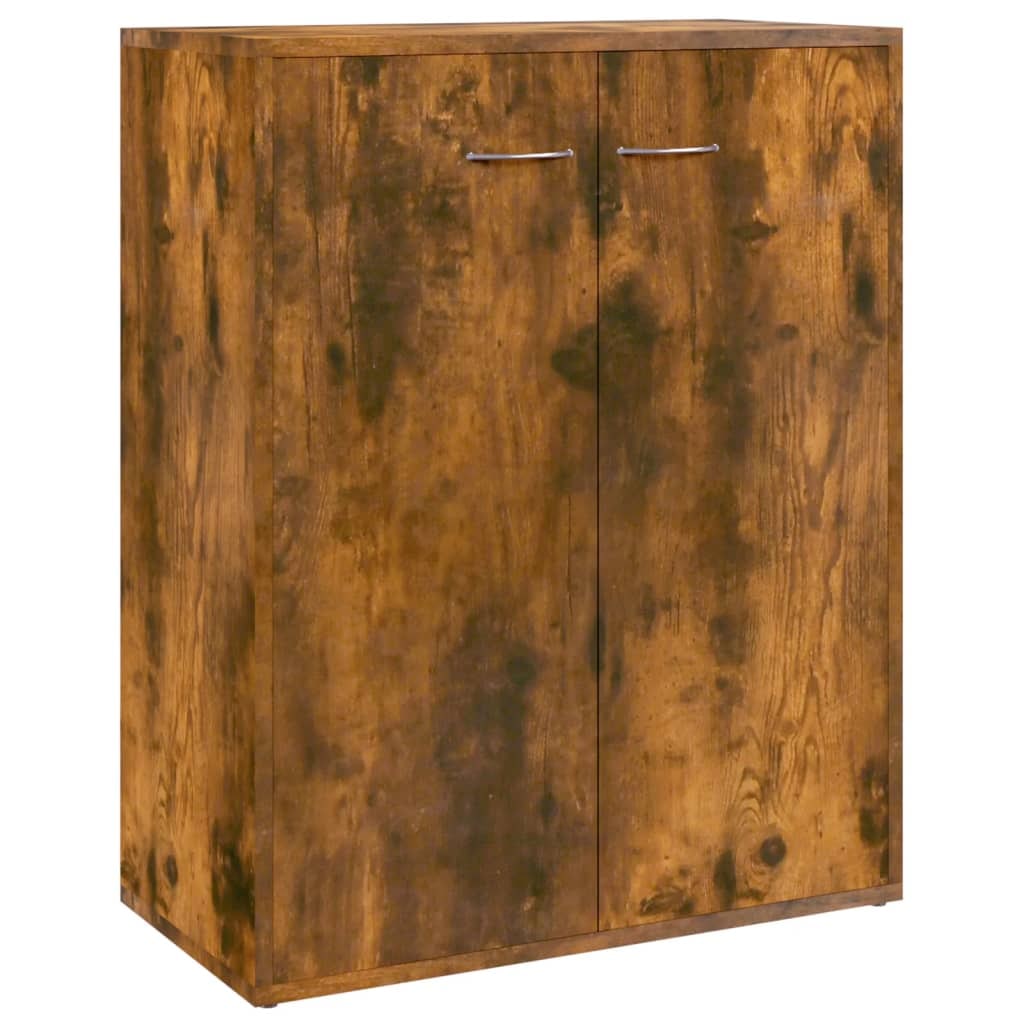 vidaXL Sideboard Räuchereiche 60x30x75 cm Holzwerkstoff