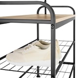 thumbnail of tectake Perchero con banco zapatero 85,5x36x184cm Madera Industrial Clara, Roble Sonoma