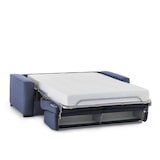 thumbnail of Dmora Divano Letto Aliana, Divano a 3 posti, 100% Made in Italy, Sofà Soggiorno con apertura girevole, in tessuto imbottito, Cm 220x95h90, Blu