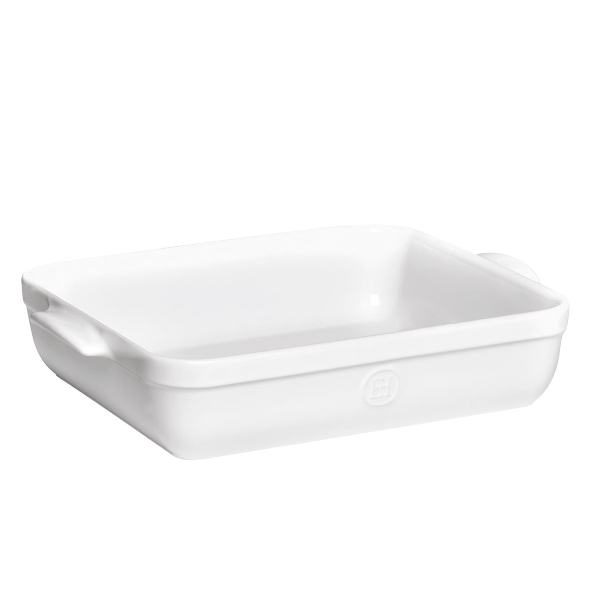Emile Henry Plat à four blanc craie 5 L