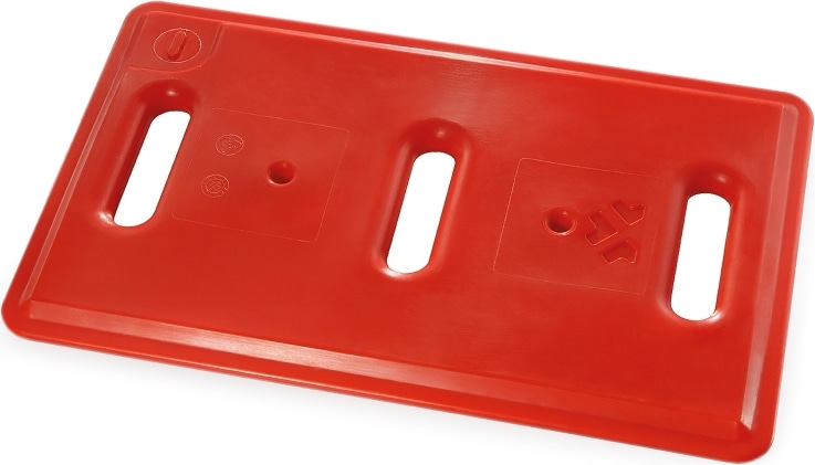 Wärmeakku 1/1 GN, Rot, Zubehör Thermobehälter, ETERNASOLID®