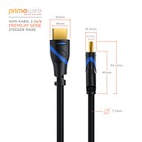 thumbnail of Primewire 8k HDMI-Kabel 2.1, Ultra HD Highspeed 4K 60Hz, Full HD, 3D, ARC, 18 GBit/s, HDMI Typ A - 10m