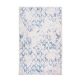 thumbnail of Prisca AE 400 Weiß / Blau 80cm x 150cm