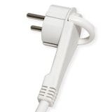 thumbnail of ROLINE 4-fach Steckdosenleiste mit Schalter, rund, UTE Version, USB-Charger A+C, blau, 3 m