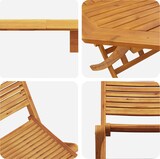 thumbnail of vidaXL Faltbares Bistroset 3 pcs 60 x 60 x 75 cm