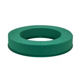 thumbnail of 2 Nass Steckschaum Kranz 25cm ringförmige Plastikunterlage Frischblumen Schnittblumen Steckmasse Steckschwamm Blumensteckschaum Ring Floristik Zubehör