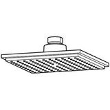 thumbnail of Grohe Kopfbrause EUPHORIA CUBE 152 152x1
