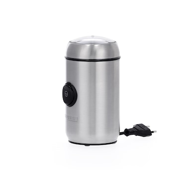 Moínho de Café Inox Severin KM3879; Potência: 150W; Capacidade: aprox. 50g; Corpo em aço inoxidável; Funcionamento simples