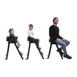 thumbnail of Chaise Haute évolutive Chicco Crescendo Lite - Cairo Coal - Noir - 8,25 Kg - Jusqu'a 99 Ans