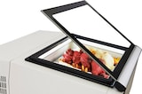 thumbnail of Tischmodell Eisvitrine WEISS ÖFFNET AUF DER BEDIENSEITE