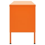 thumbnail of Helloshop26 - Meuble TV multimédia étagère télévision buffet téléviseur salle à manger salon chambre 105 x 35 x 50 cm Acier orange 02_0025691