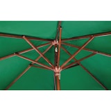 thumbnail of Parasol rond vert 2,5m | Bolero - CB512