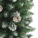 thumbnail of vidaXL Künstlicher Weihnachtsbaum mit Ständer Schlank 180 cm PVC