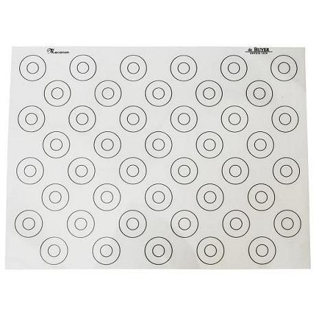 de Buyer Tapis de cuisson silicone spécial macaron