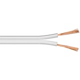 thumbnail of Goobay 67745 Lautsprecherkabel weiß CCA, 25 m - 25 m Rolle, Querschnitt 2 x 0,75 mm²