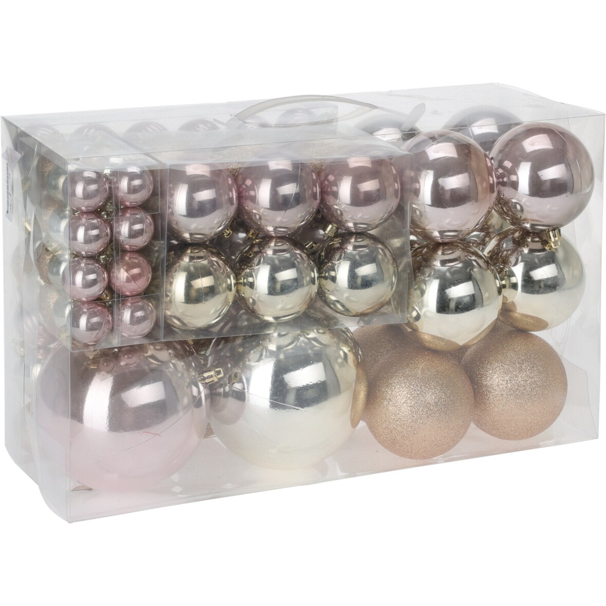 94tlg. Weihnachtskugeln Christbaumschmuck Weihnachtsbaumschmuck Glitzer Deko