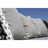 thumbnail of Set di mobili da giardino a 4 posti in alluminio grigio antracite - AGADIR