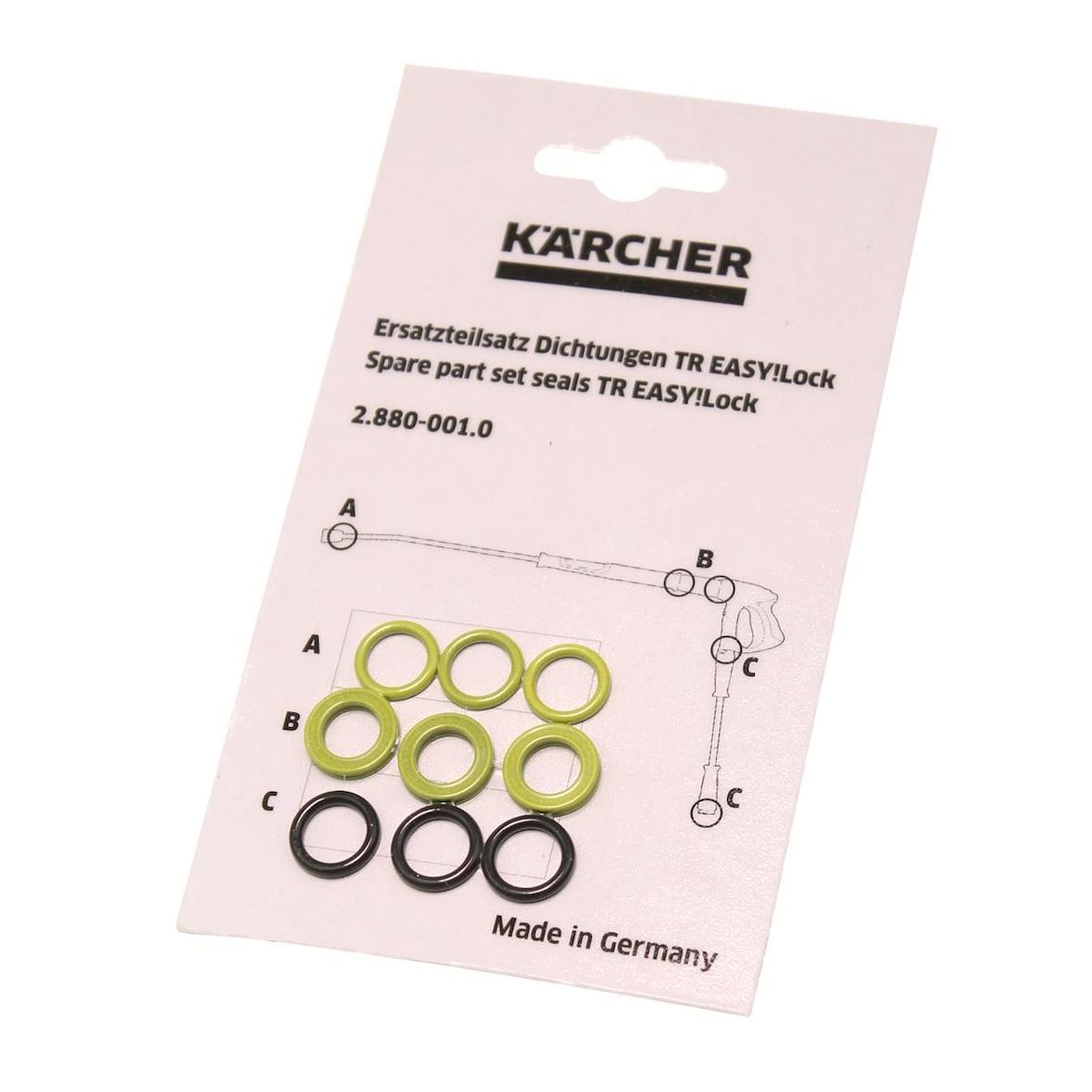 Kärcher 2.880-001.0 Dichtungs-Set für Hochdruckreiniger (siehe Beschreibung)