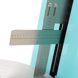 thumbnail of Maxima - 9381202 - Machine à décorer les gâteaux bleue avec plateforme rotative et lames réglables - Ø 36.4 cm, 40-225 RPM, 50x37x62 cm