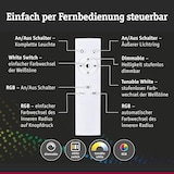 thumbnail of Paulmann Mur et Plafonnier Spaceglow Two   RGB+ 1200lm 230V 14W gradable Noir mat 71037