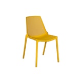thumbnail of METRO PROFESSIONAL Chaise de terrasse PAM, plastique, empilable, jaune moutarde