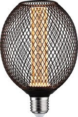 thumbnail of Paulmann Metallic Glow Standard 230V LED Globe E27 Spiral 200lm 4,2W 1800K  Schwarz 29087