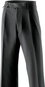 thumbnail of 600 - Herrenhose mit Bundfalten : anthrazit 53% Polyester 43% Schurwolle 4% Elasthan 24
