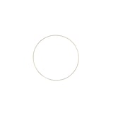 thumbnail of Deko-Ring Hoop, gold Metall, Durchmesser 40 cm